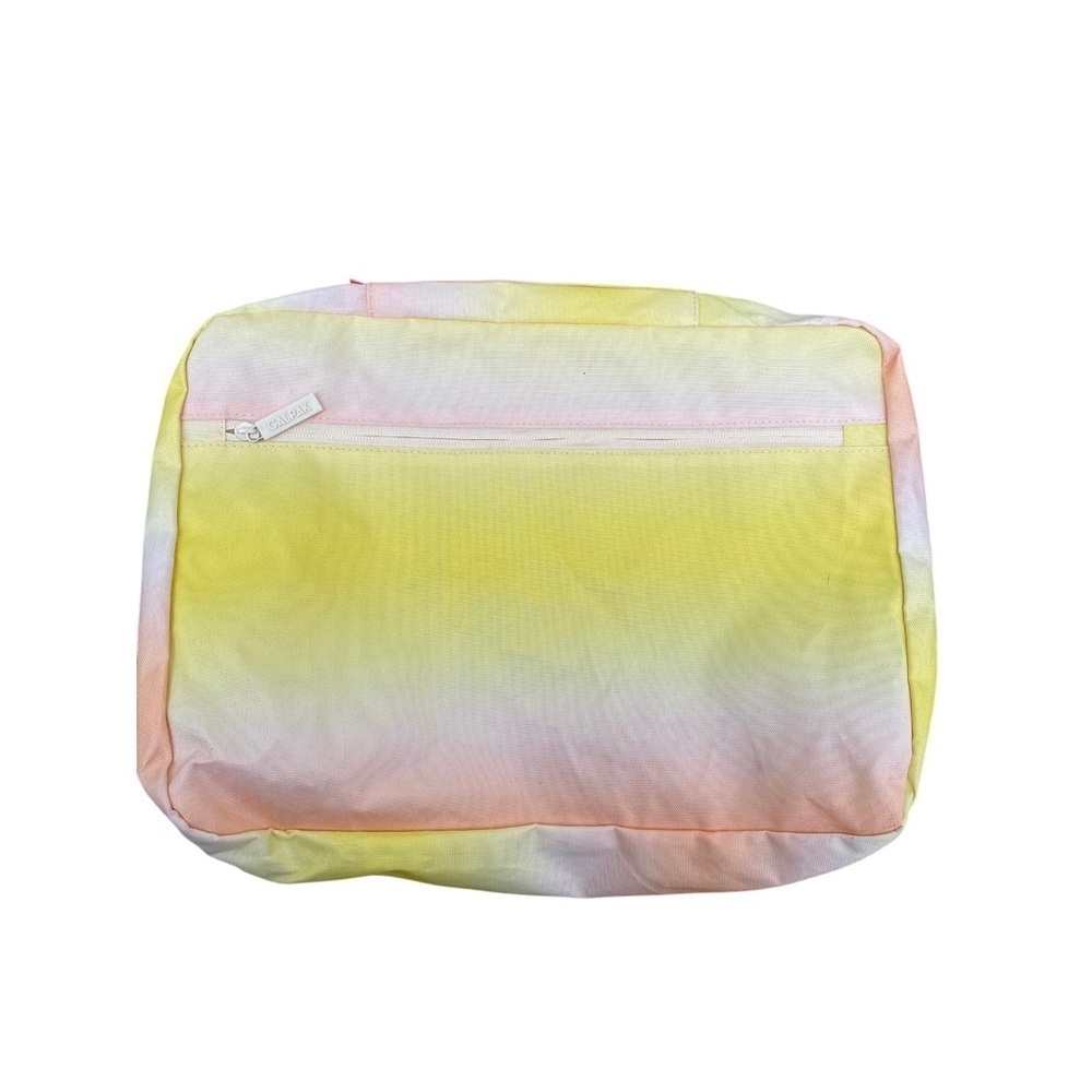 Calpak Yellow and Pink Travel Bag Gradient Design